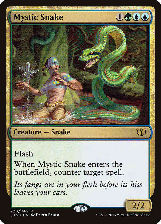 Mystic Snake [228] [Commander 2015] [Non-Foil]