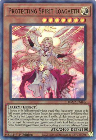 Protecting Spirit Loagaeth - DAMA-EN025 - Ultra Rare - 1st Edition