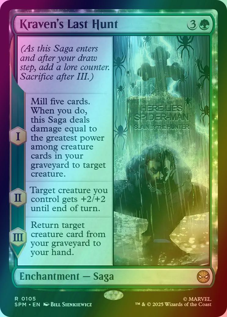 Kraven's Last Hunt [105] [Marvel's Spider-Man] [Foil]