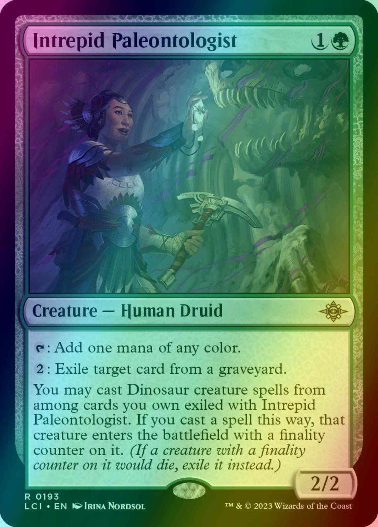 Intrepid Paleontologist [193] [The Lost Caverns of Ixalan] [Foil]