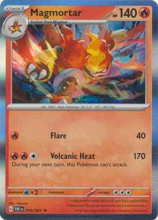 Magmortar - 010/091 - Rare [sv045-010] [Holo]