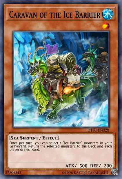 Caravan of the Ice Barrier - DT03-EN028 - Duel Terminal Normal Parallel Rare - Duel Terminal