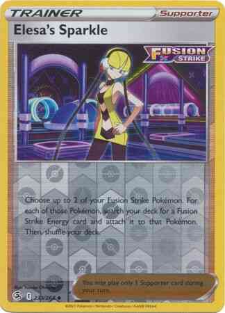 Elesa's Sparkle - 233/264 - Uncommon [SWSH8-233] [Reverse Holo]