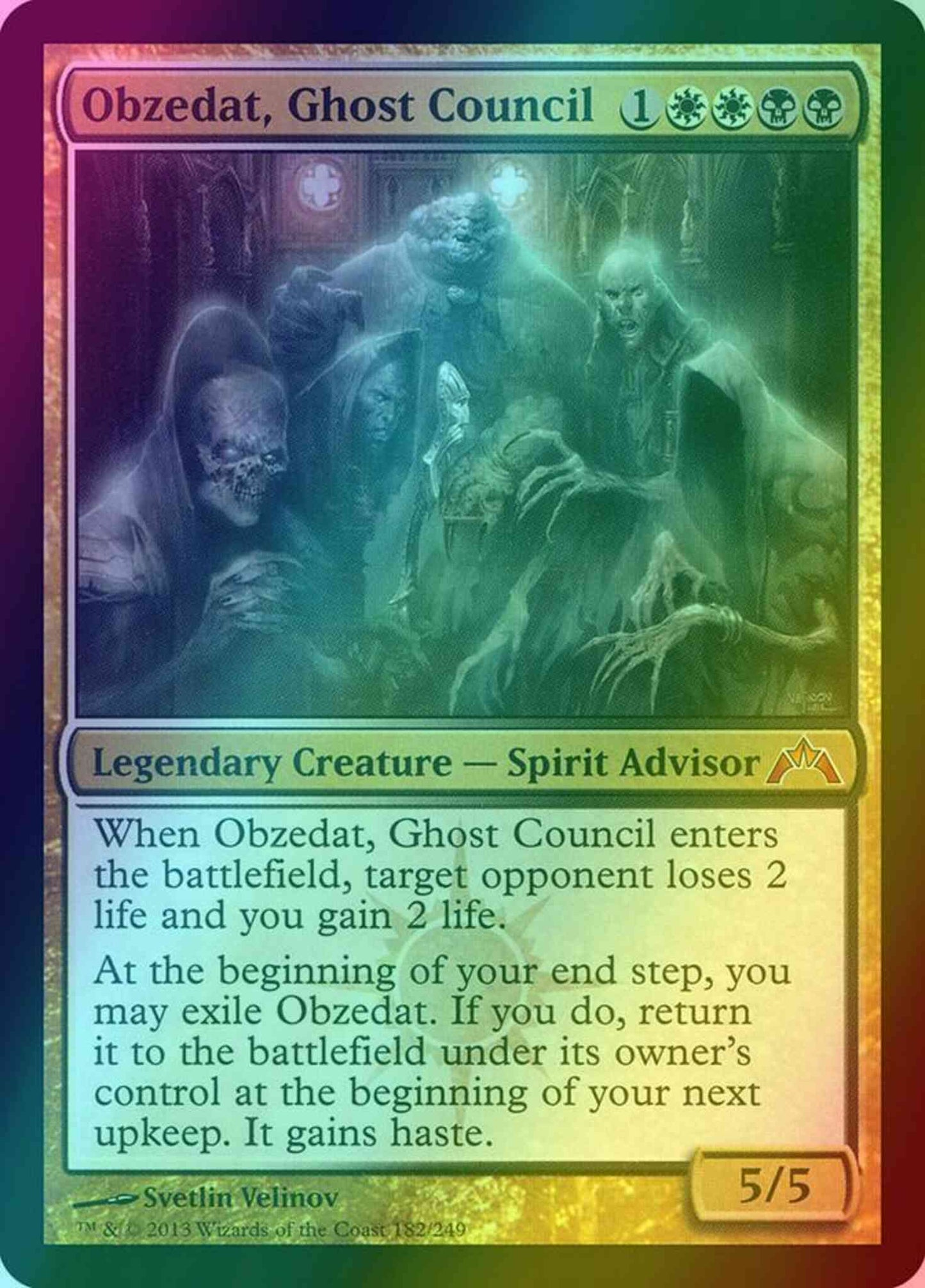 Obzedat, Ghost Council [182] [Gatecrash] [Foil]