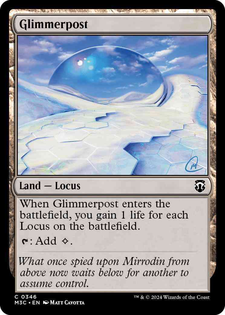 Glimmerpost [346] [Modern Horizons 3: Commander] [Non-Foil]