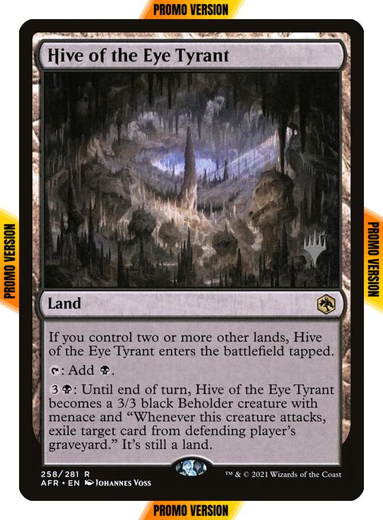 Hive of the Eye Tyrant [Promo Pack] [258p] [Adventures in the Forgotten Realms Promos] [Non-Foil]