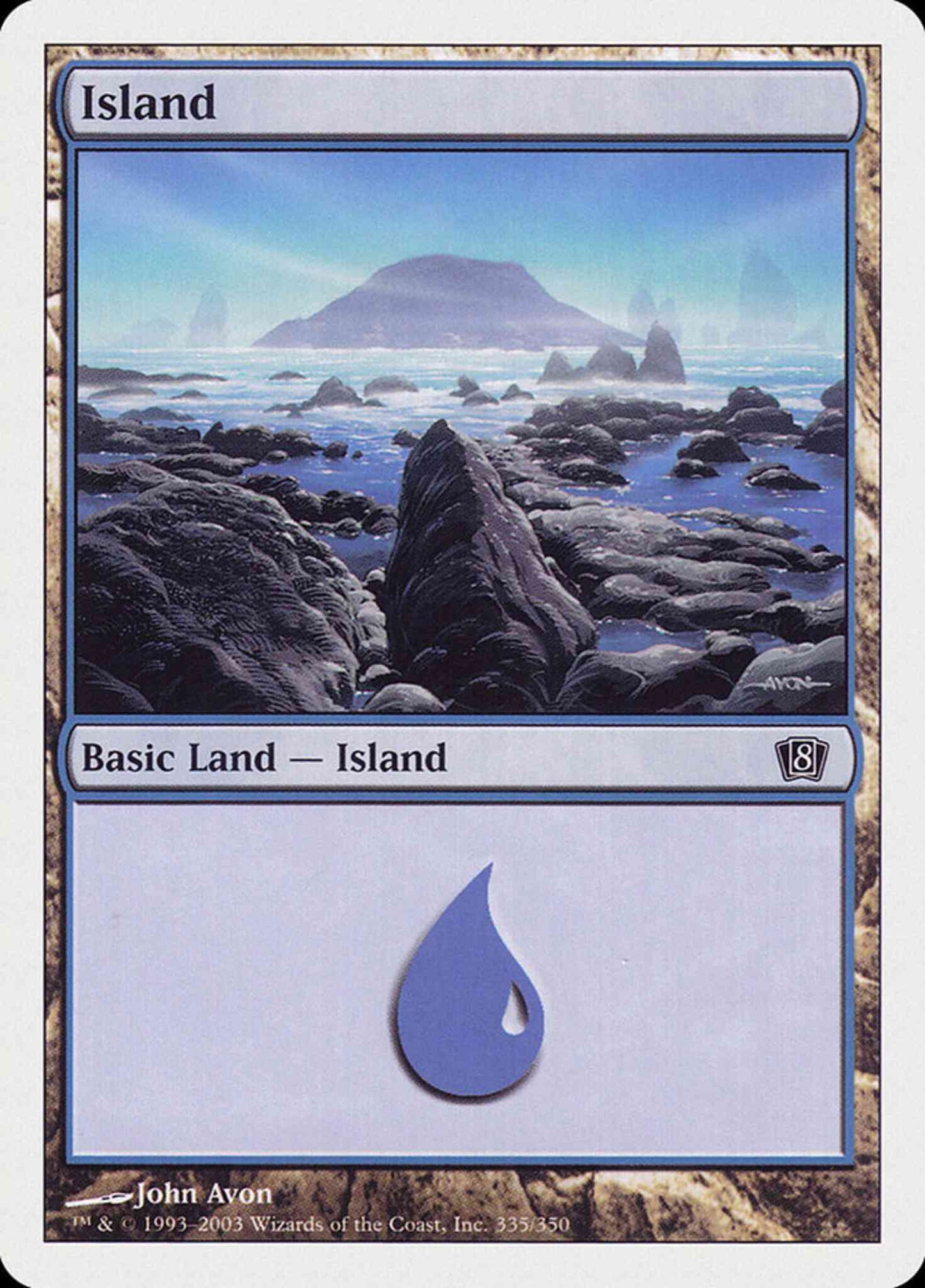 Island [335] [Eighth Edition] [Non-Foil]