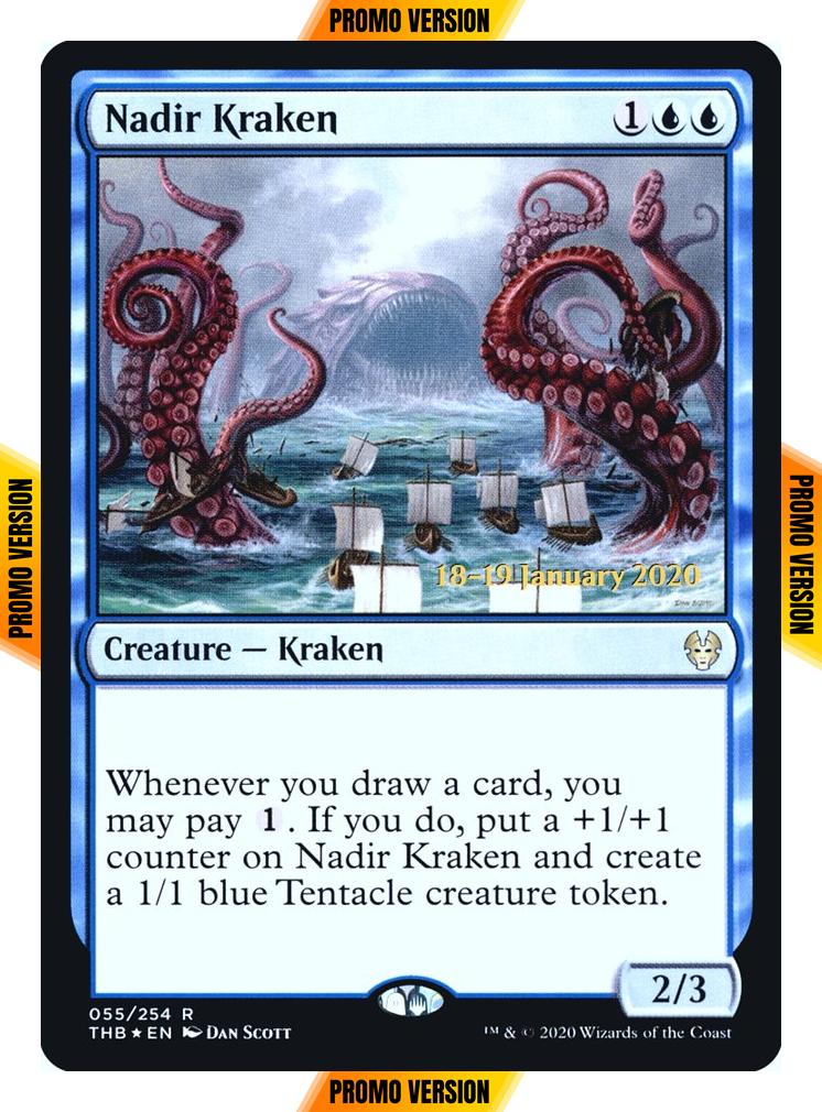 Nadir Kraken [55s] [Theros Beyond Death Promos] [Foil]