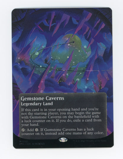 Gemstone Caverns — Borderless|Poster|Galaxy Foil — ID 18396