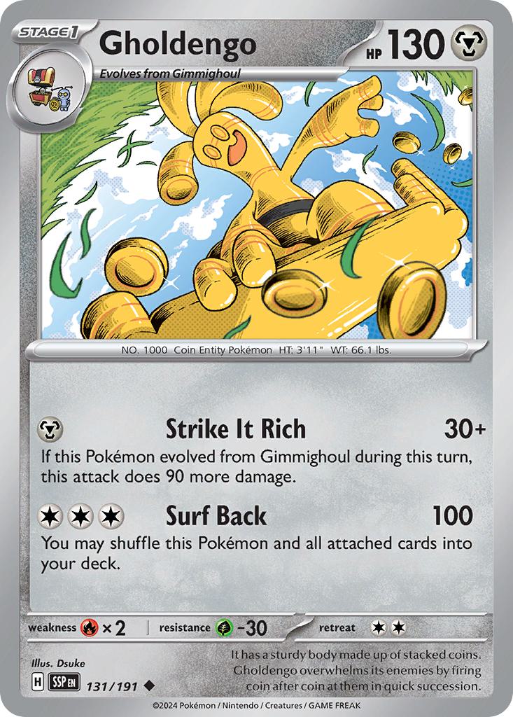 Gholdengo - 131/191 - Uncommon [sv08-131] [Non-Holo]