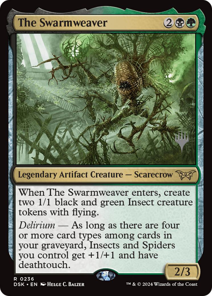 The Swarmweaver [236p] [Promo Pack] [Duskmourn: House of Horror: Promos] [Non-Foil]