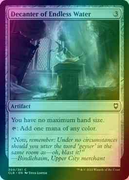Decanter of Endless Water [309] [Commander Legends: Battle for Baldur's Gate] [Foil]