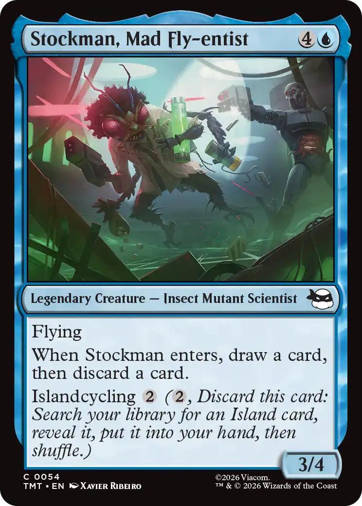 Stockman, Mad Fly-entist [54] [Teenage Mutant Ninja Turtles] [Non-Foil]