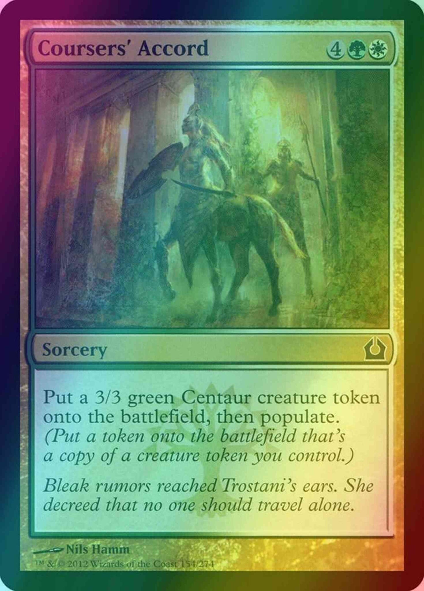 Coursers' Accord [154] [Return To Ravnica] [Foil]
