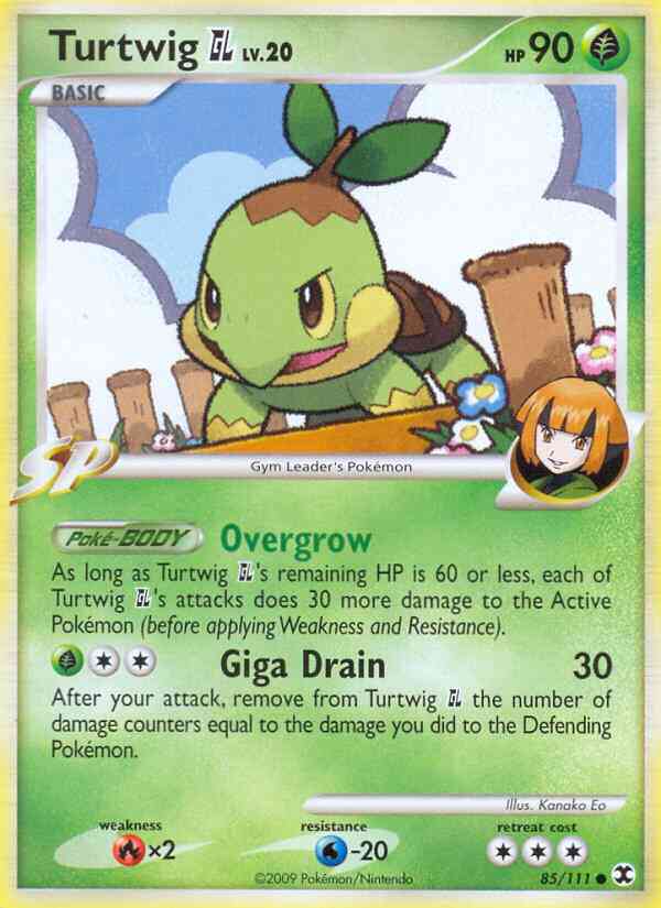 Turtwig GL - 85/111 - Common [pl2-85] [Non-Holo]