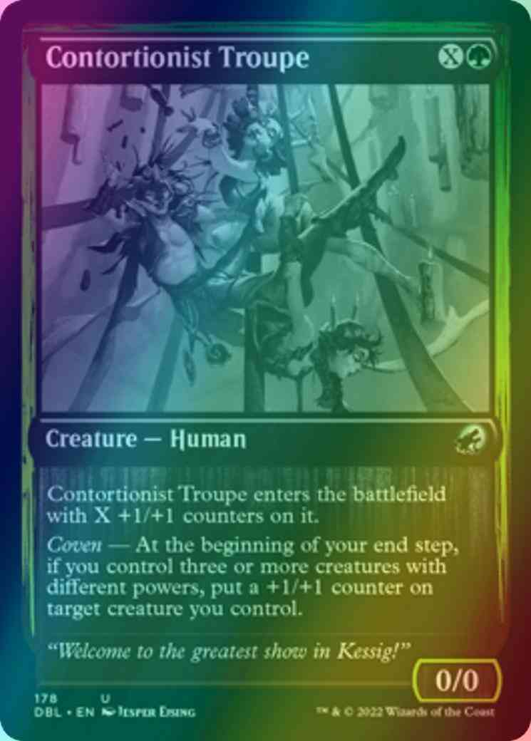 Contortionist Troupe [178] [Innistrad: Double Feature] [Foil]