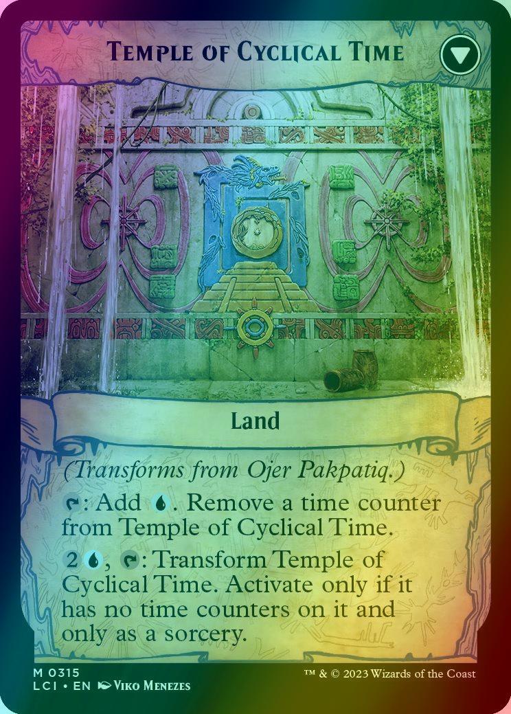 Ojer Pakpatiq, Deepest Epoch // Temple of Cyclical Time [315] [Gods of Ixalan Showcase] [The Lost Caverns of Ixalan] [Foil]