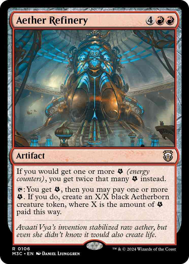 Aether Refinery [106] [Modern Horizons 3: Commander] [Non-Foil]