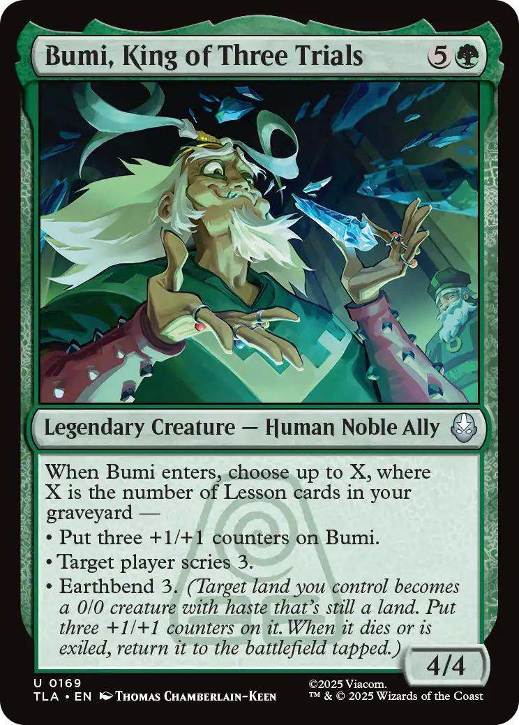 Bumi, King of Three Trials [169] [Avatar: The Last Airbender] [Non-Foil]