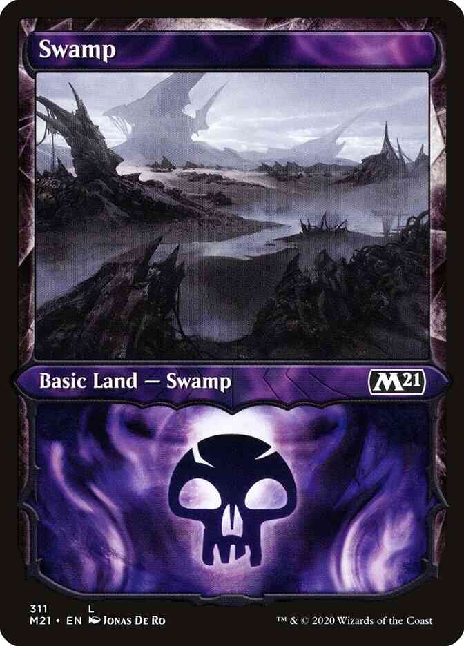 Swamp [311] [Showcase] [Core Set 2021] [Non-Foil]