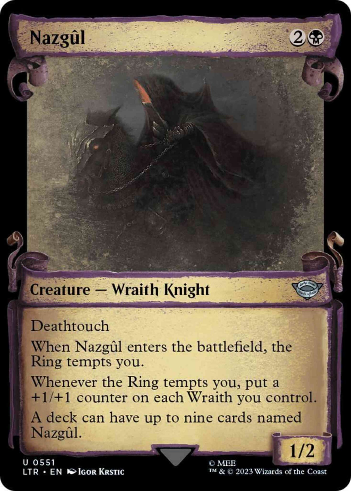 Nazgûl [551] [Scrolls Showcase] [The Lord of the Rings: Tales of Middle-earth] [Non-Foil]