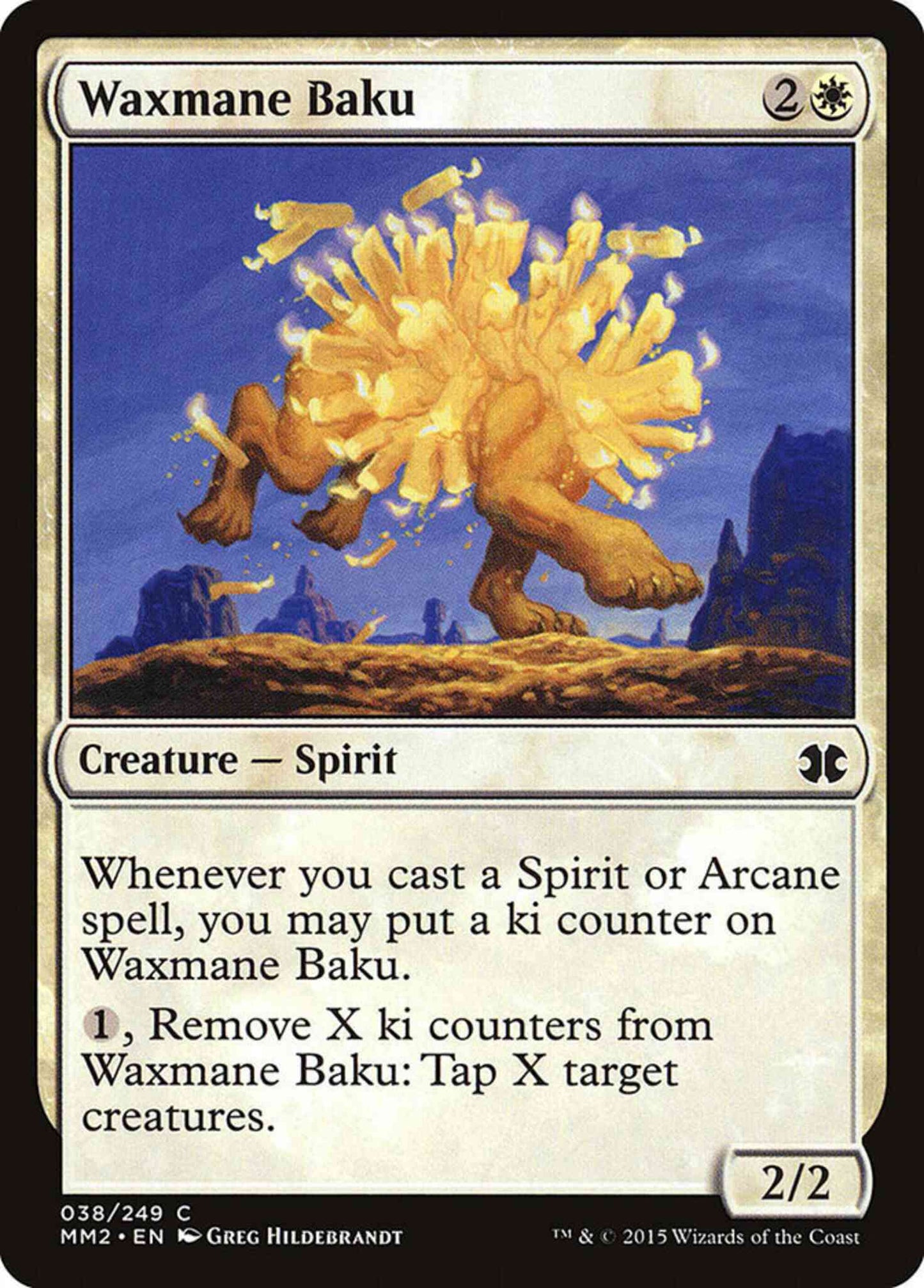Waxmane Baku [38] [Modern Masters 2015] [Non-Foil]