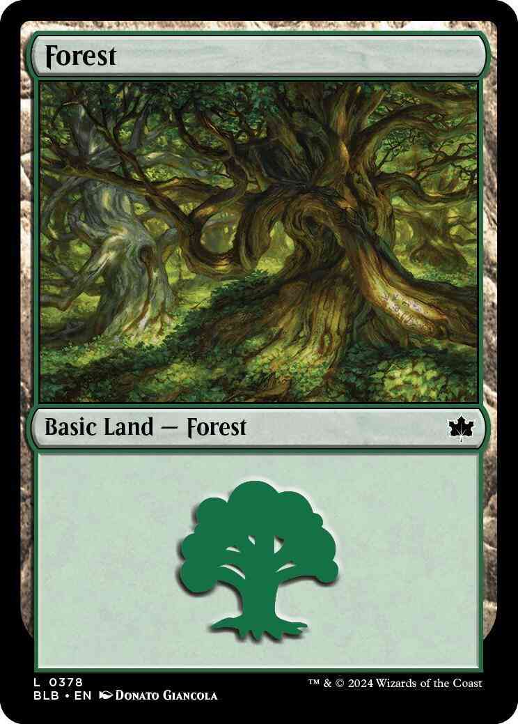 Forest [378] [Bloomburrow] [Foil]