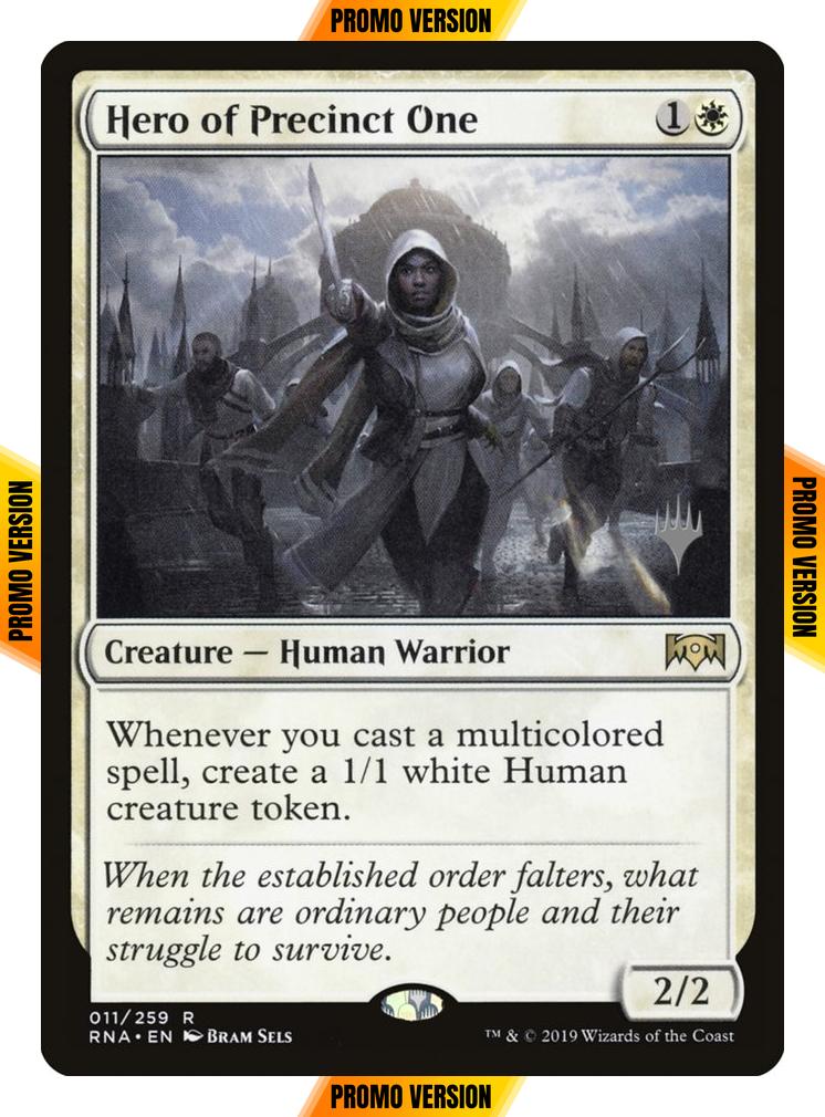 Hero of Precinct One [11p] [Promo Pack] [Ravnica Allegiance Promos] [Non-Foil]