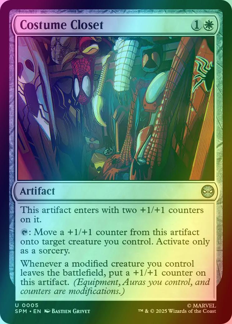 Costume Closet [5] [Marvel's Spider-Man] [Foil]
