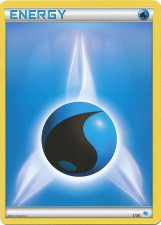 Water Energy - 8/30 - [XY Trainer Kit: Pikachu Libre & Suicune (Suicune)] [Non-Holo]