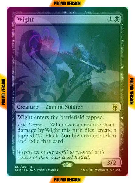 Wight [127x] [Ampersand] [Adventures in the Forgotten Realms Promos] [Foil]