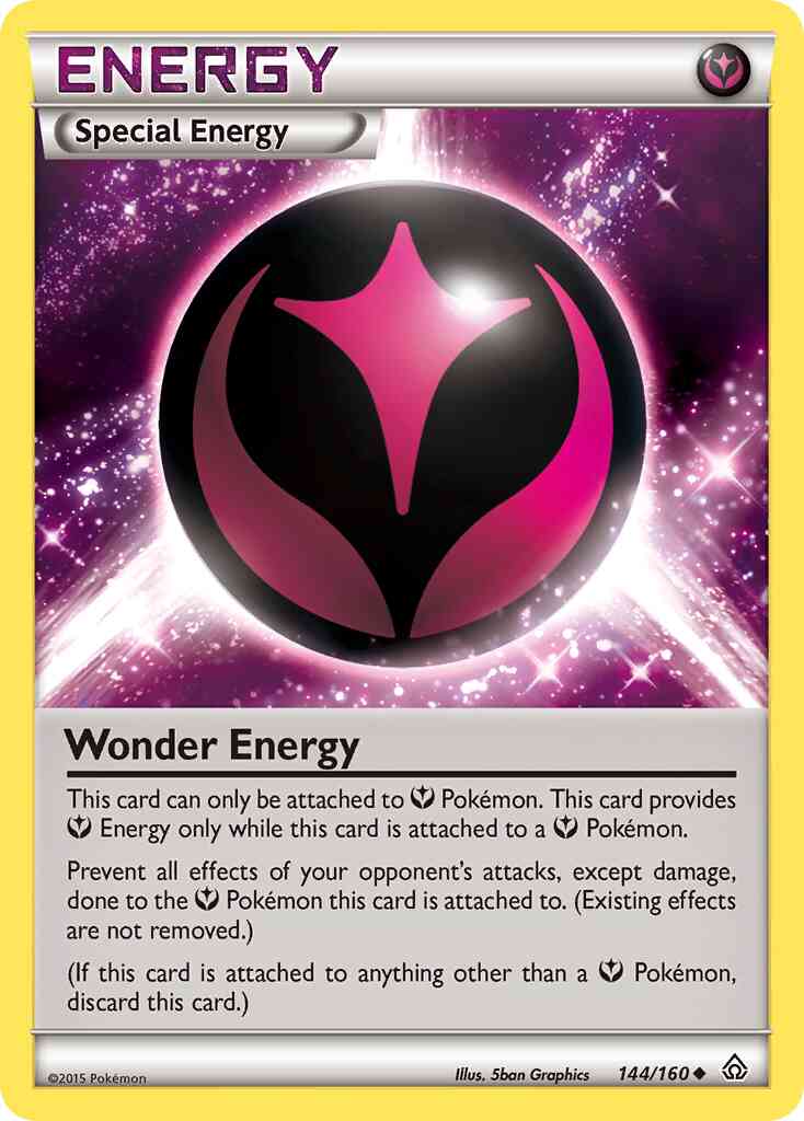 Wonder Energy - 144/160 - Uncommon [xy5-144] [Reverse Holo]