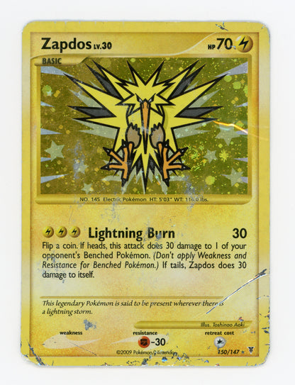 Zapdos — Damaged|Rare Holo|Holo — ID 18993