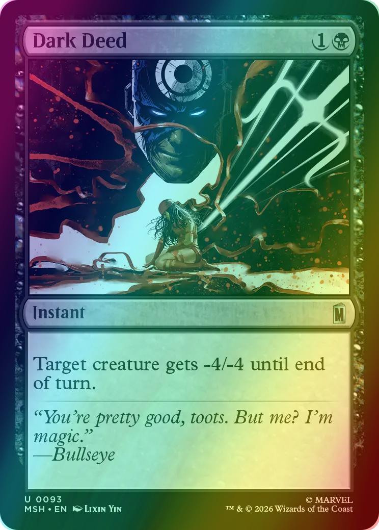 Dark Deed [93] [Marvel Super Heroes] [Foil]