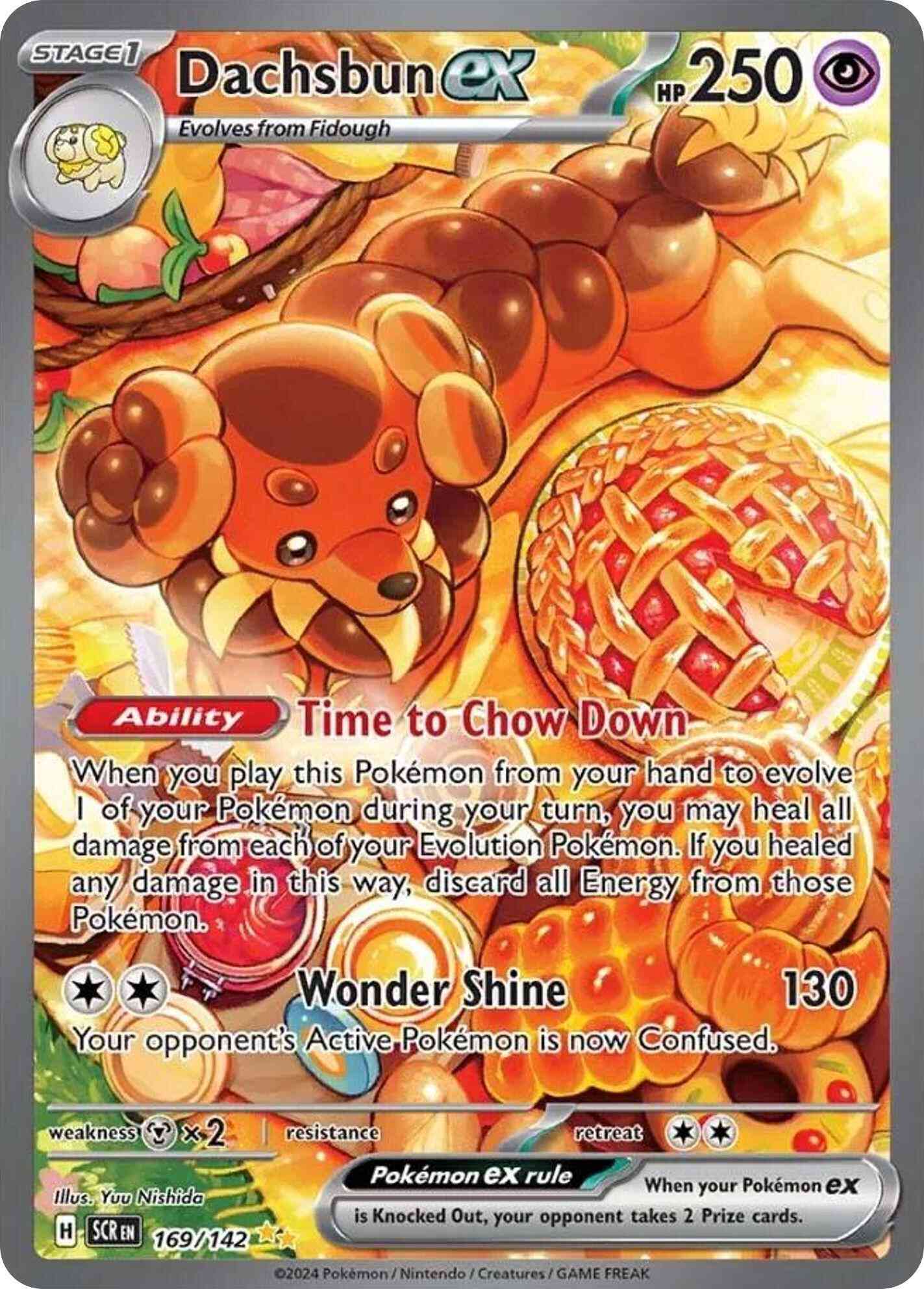Dachsbun ex - 169/142 - Special Illustration Rare [sv07-169] [Ultra]