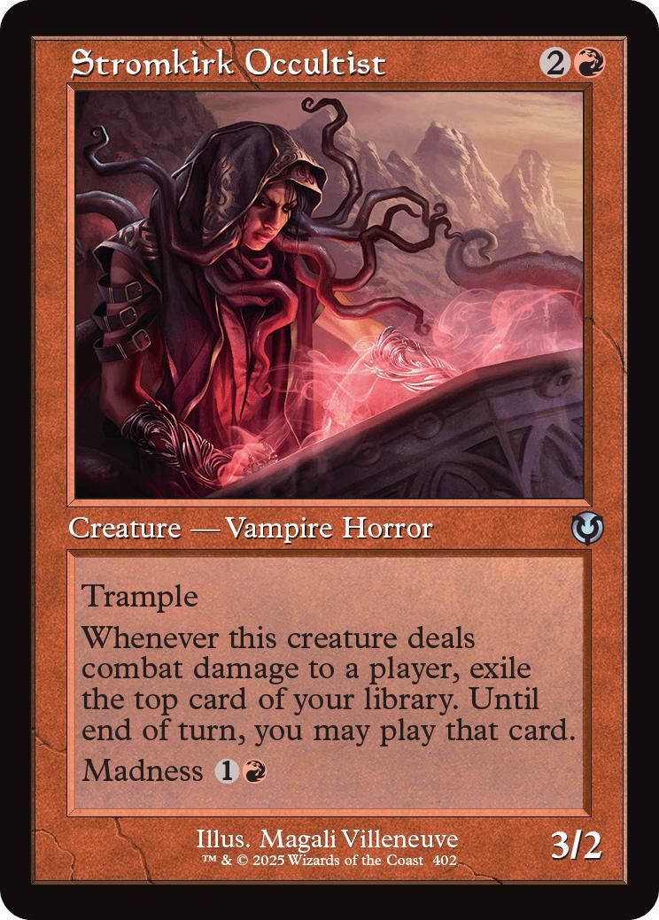 Stromkirk Occultist [402] [Retro Frame] [Innistrad Remastered] [Non-Foil]