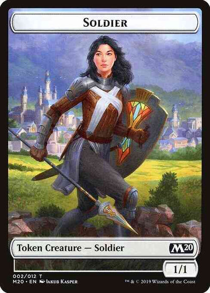 Soldier Token (02) // Zombie Token (06) [Game Night 2019 Tokens] [Non-Foil]