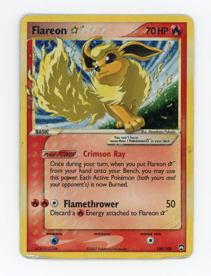 Flareon Star — Damaged|Rare Holo|Holo — ID 19159