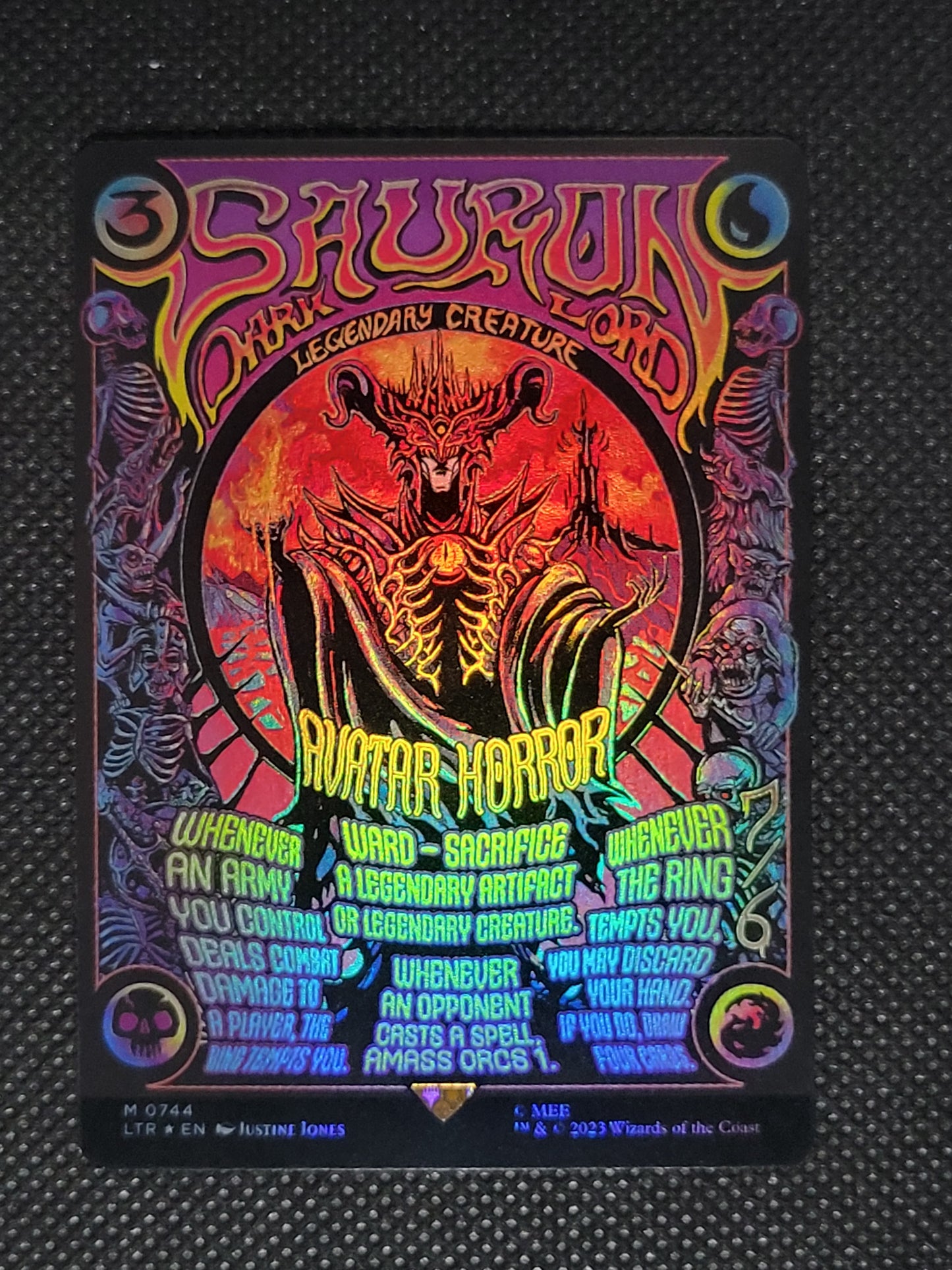 Sauron, the Dark Lord — Borderless|Poster|Foil — ID 20013