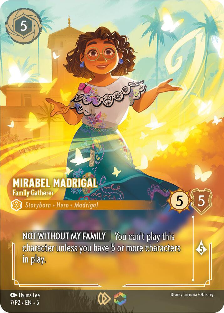 Mirabel Madrigal - Family Gatherer (Store Championship) - 7/P2 [Disney Lorcana Promo Cards] [Holofoil]