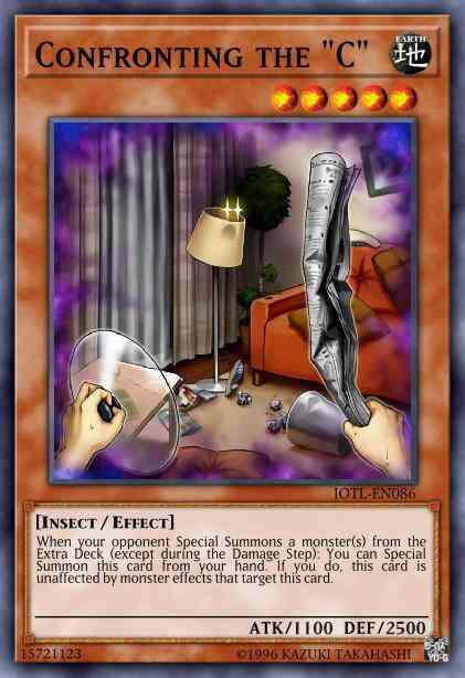 Confronting the "C" - INCH-EN040 - Super Rare - 1st Edition