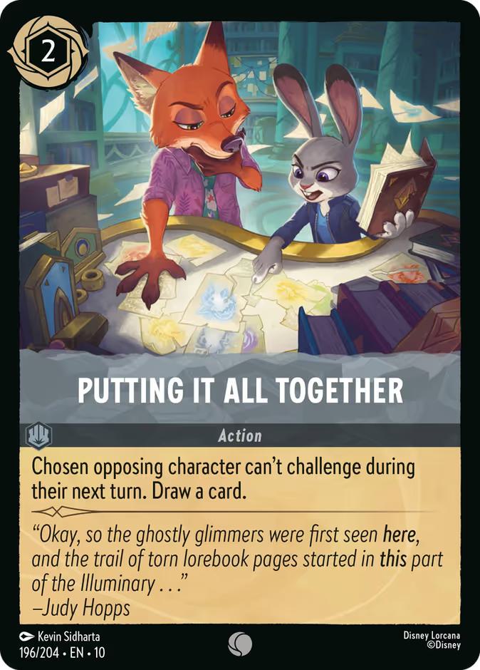 Putting It All Together - 196/204 [Whispers in the Well] [Non-Foil]