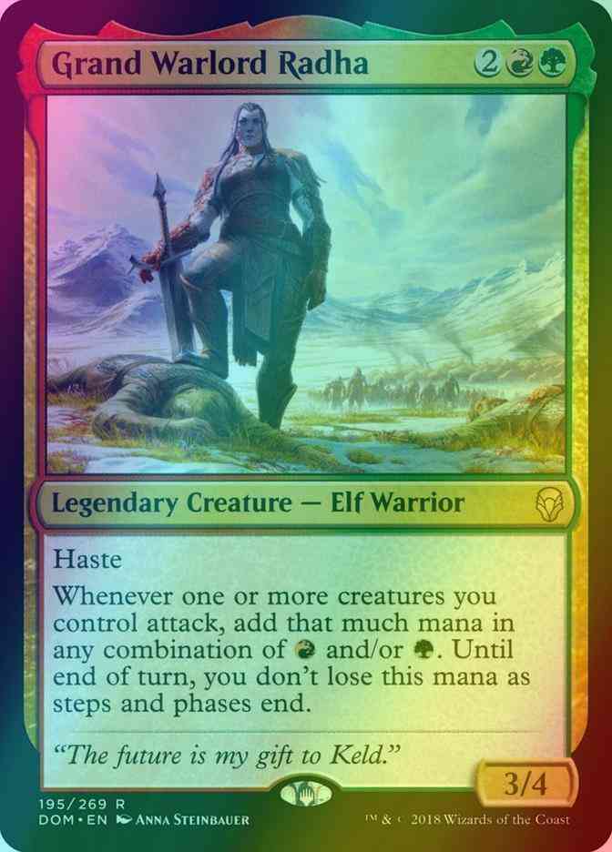 Grand Warlord Radha [195] [Dominaria] [Foil]