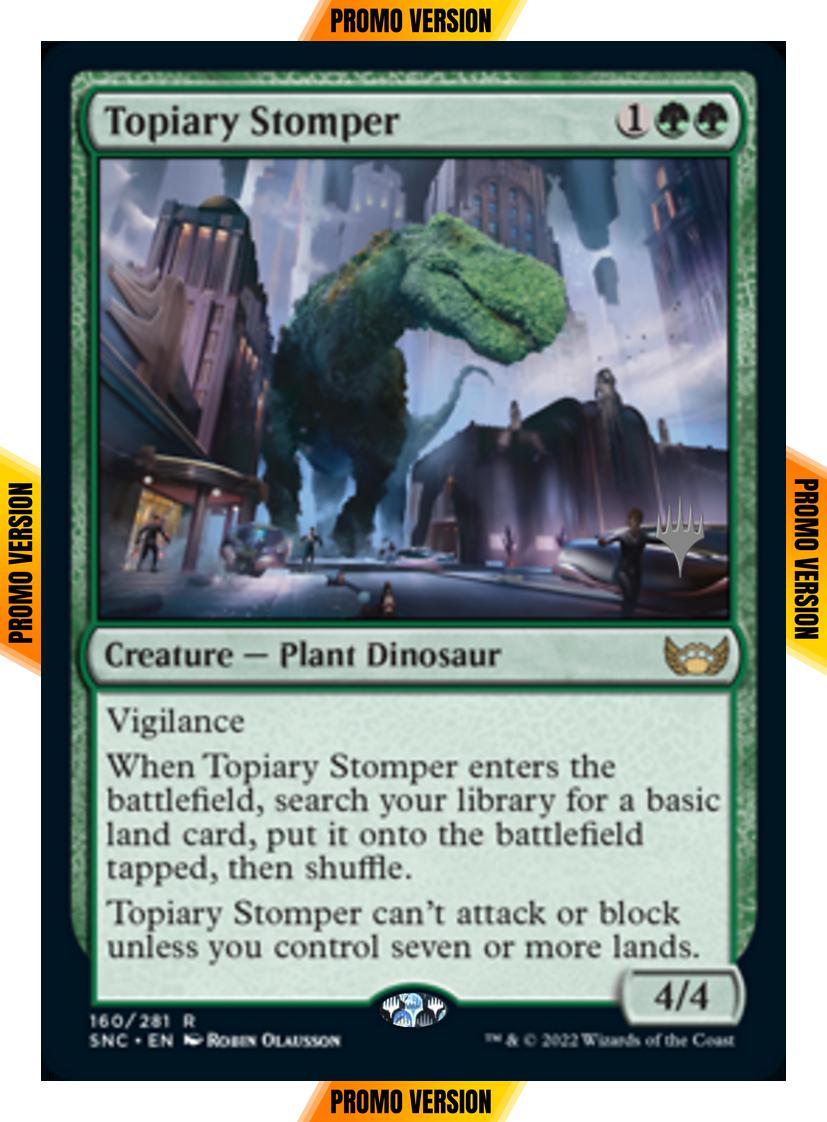 Topiary Stomper [Promo Pack] [160p] [Streets of New Capenna: Promos] [Non-Foil]