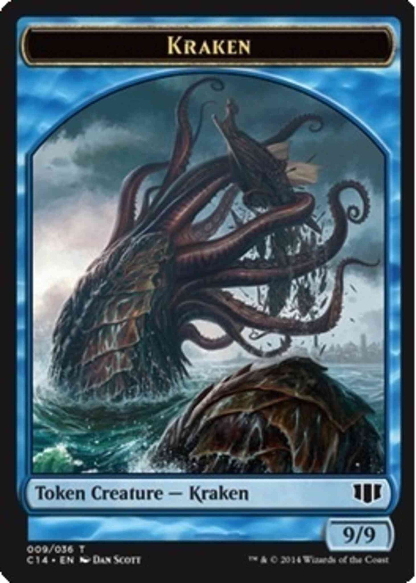 Kraken Token (09) // Zombie Token (11) [Commander 2014 Tokens] [Non-Foil]