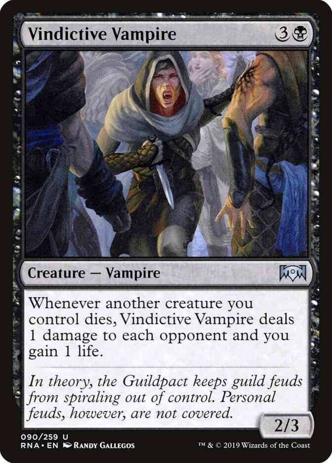 Vindictive Vampire [90] [Ravnica Allegiance] [Non-Foil]