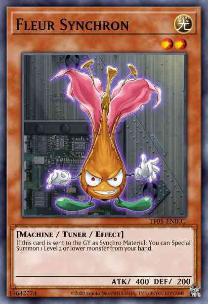 Fleur Synchron - TF05-EN001 - Ultra Rare - Limited