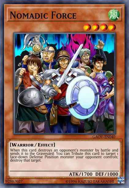 Nomadic Force - GAOV-EN040 - Common - 1st Edition