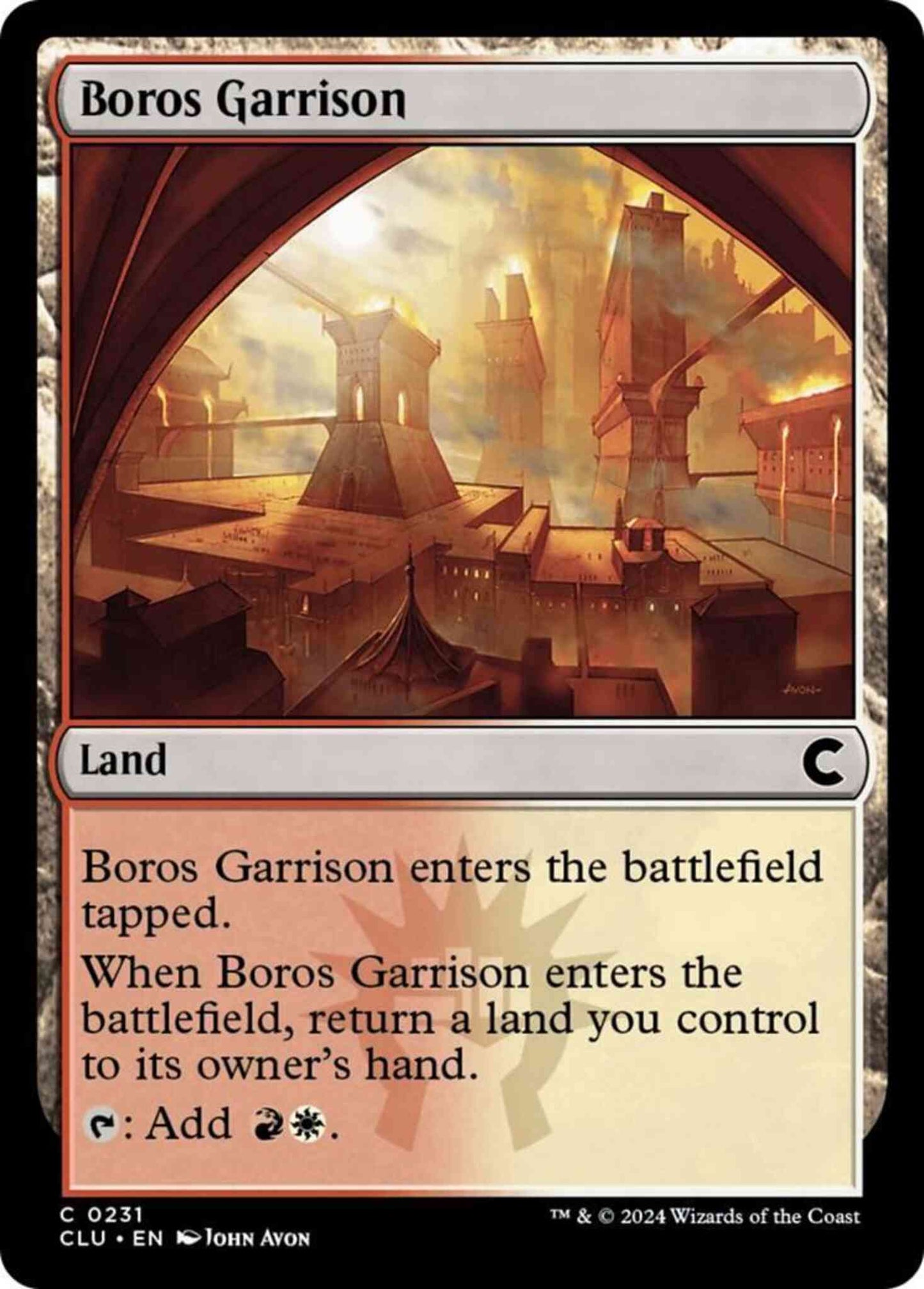 Boros Garrison [231] [Ravnica: Clue Edition] [Non-Foil]