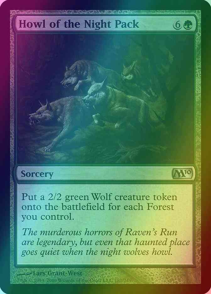 Howl of the Night Pack [187] [Magic 2010] [Foil]
